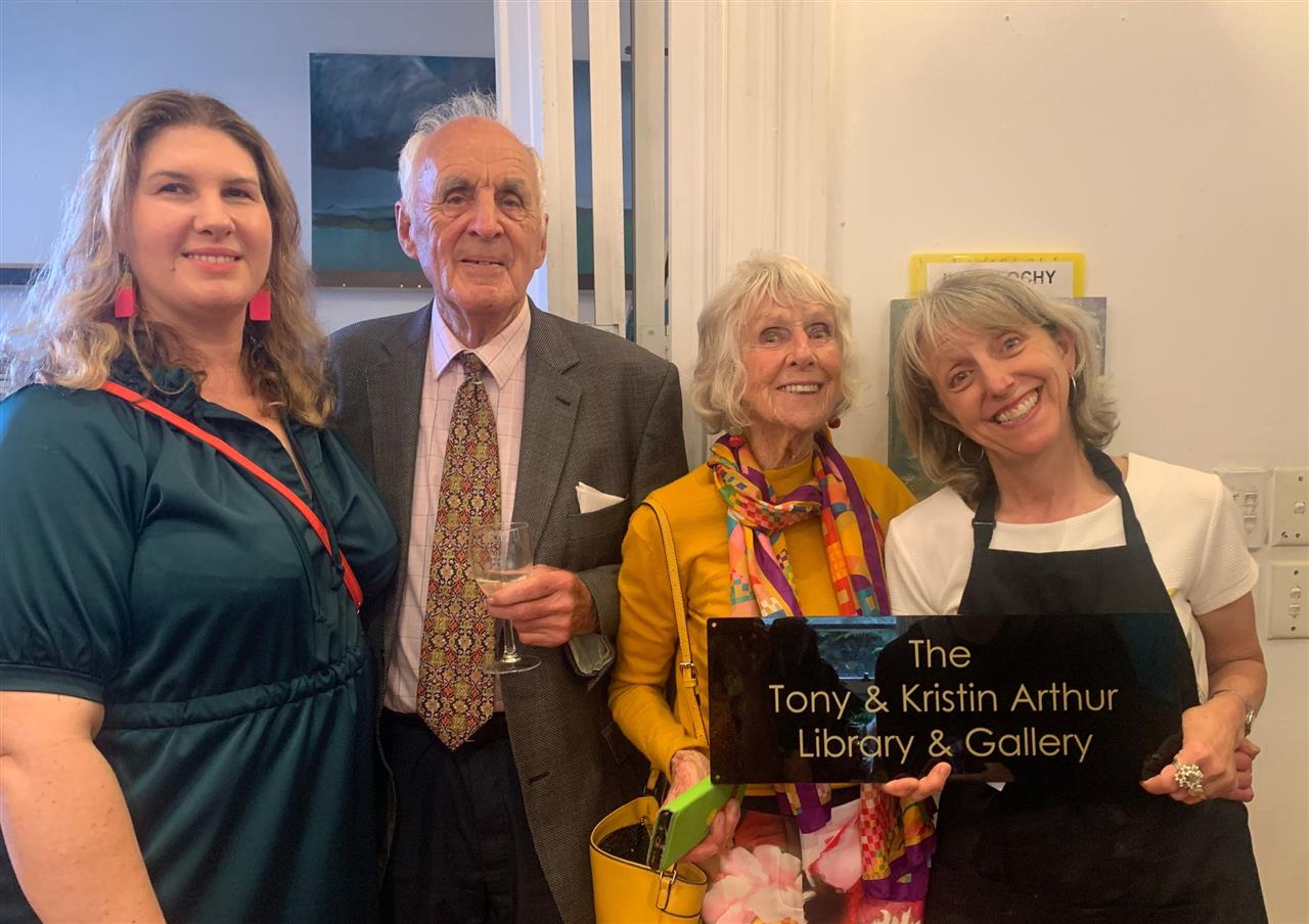 Opening the Tony and Kristin Arthur Library & Gallery 2022